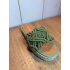 Green ibiza slippers 